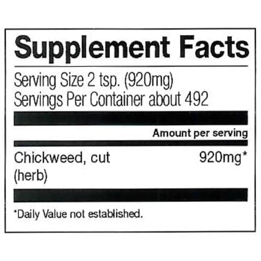 Frontier Co-op Chickweed Herb, Cut & Sifted