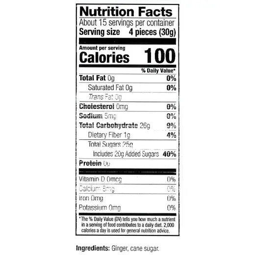 Frontier Co-op Crystallized Ginger Slices