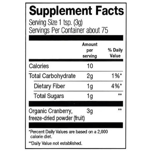 Frontier Co-op Freeze-Dried Cranberry Powder, Organic