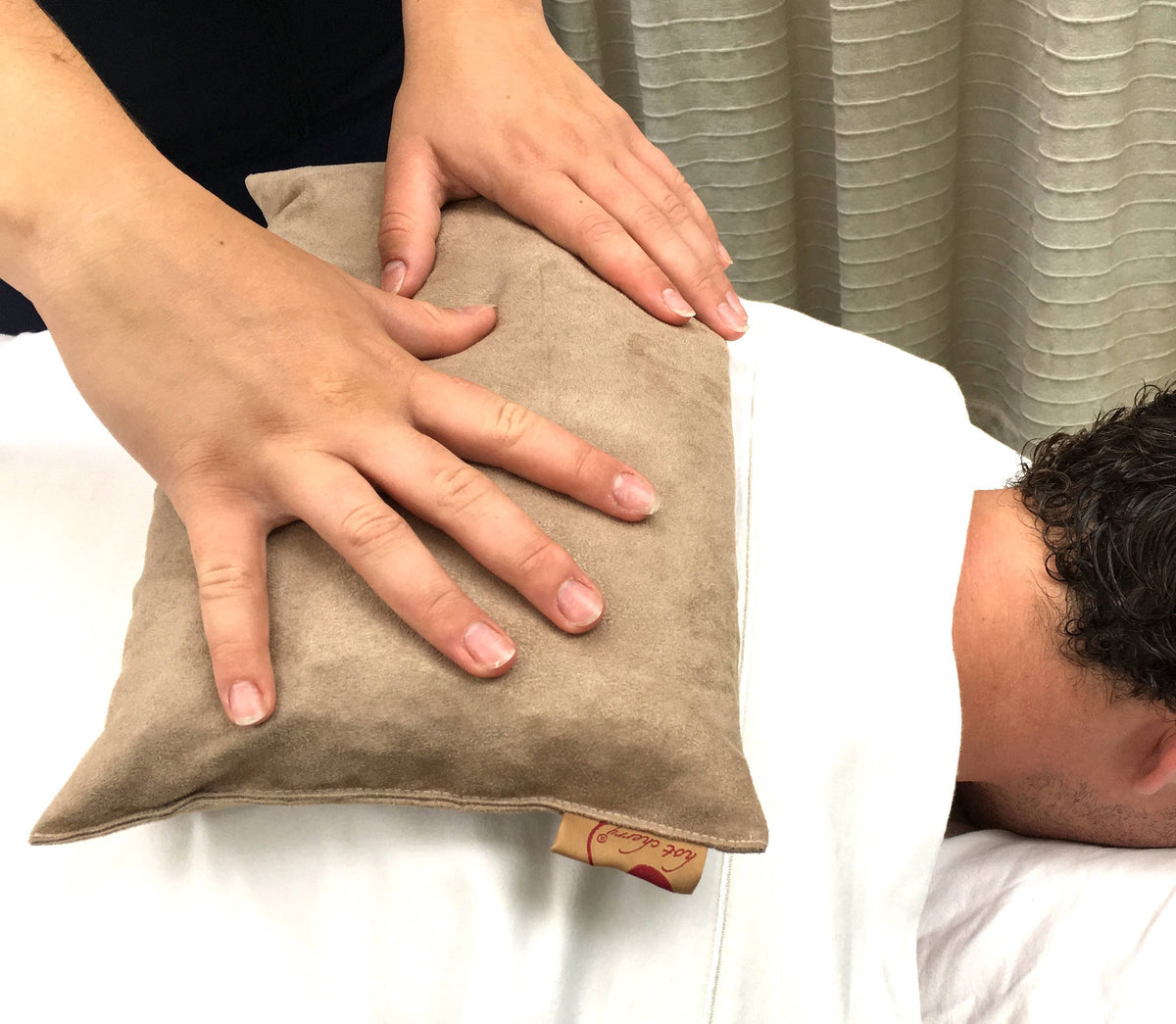 Hot Cherry Pillows - 7SU Large Rectangular, Unwrapped for Spa Treatments