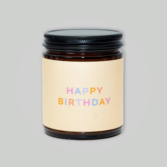 Fontana Candle Co. - Happy Birthday Beeswax & Essential Oil Celebrate Jar Candle
