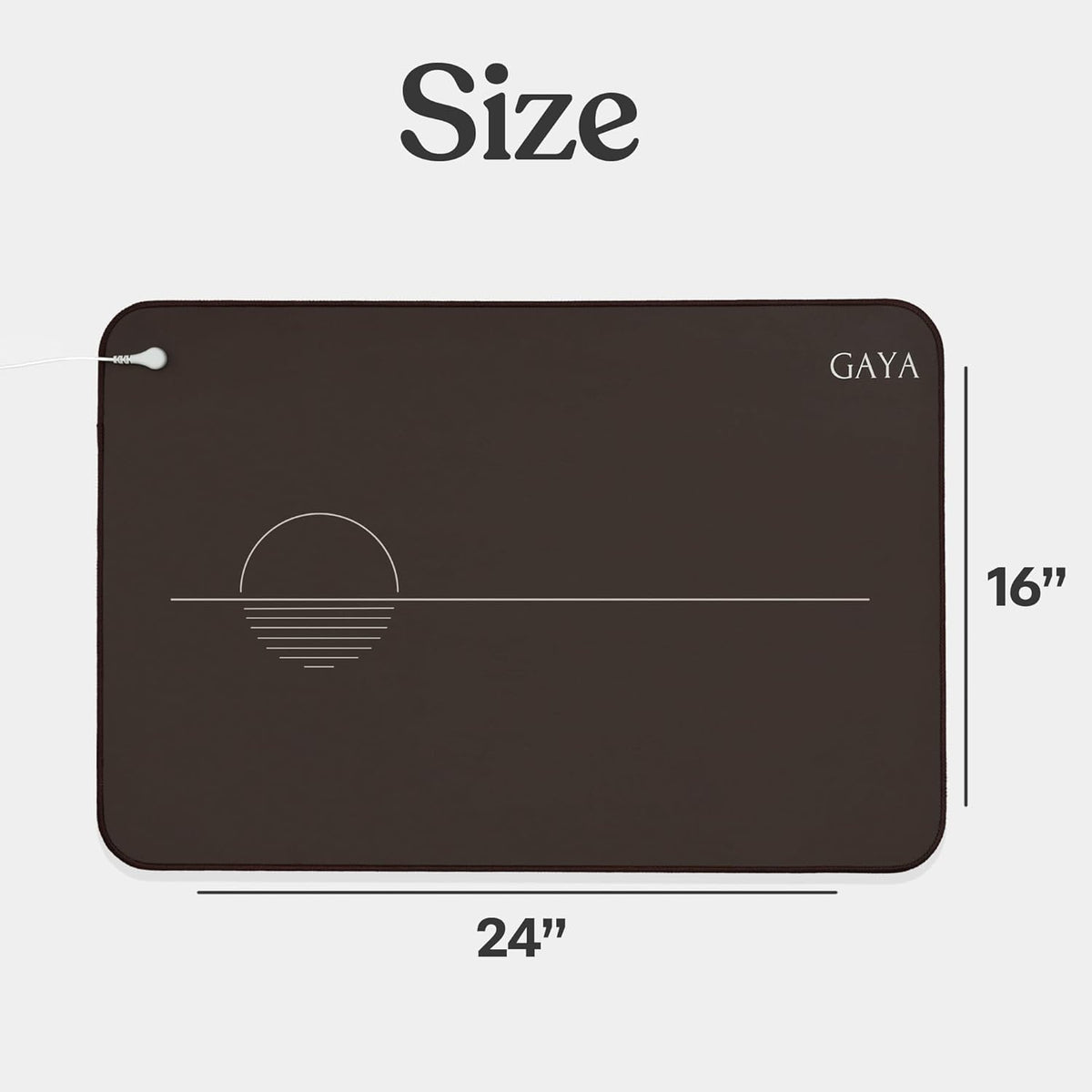 GAYA - Grounding Mat - Improve Sleep & Reduce inflammation, Sun