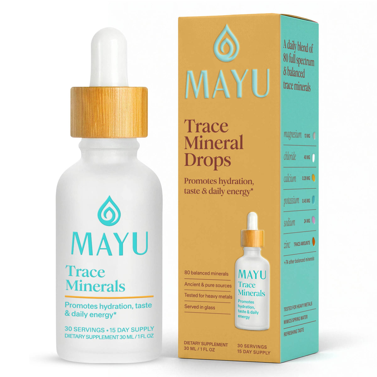 Mayu Water - Trace Mineral Drops