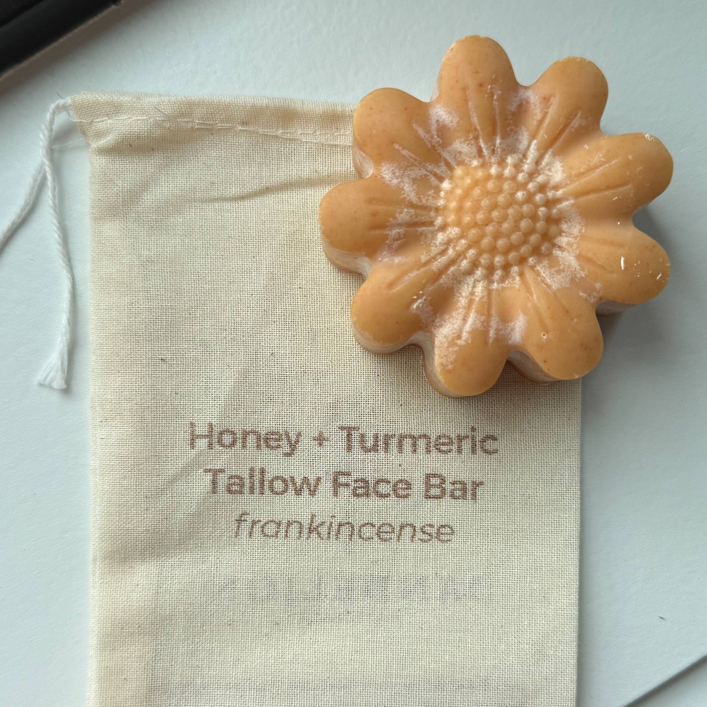 Dandelion Naturals - Honey Turmeric Tallow Face Bar Soap & Frankincense Face Wash