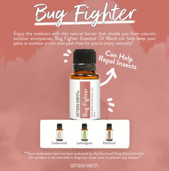 Simply Earth - Bug Fighter Essential Oil Blend