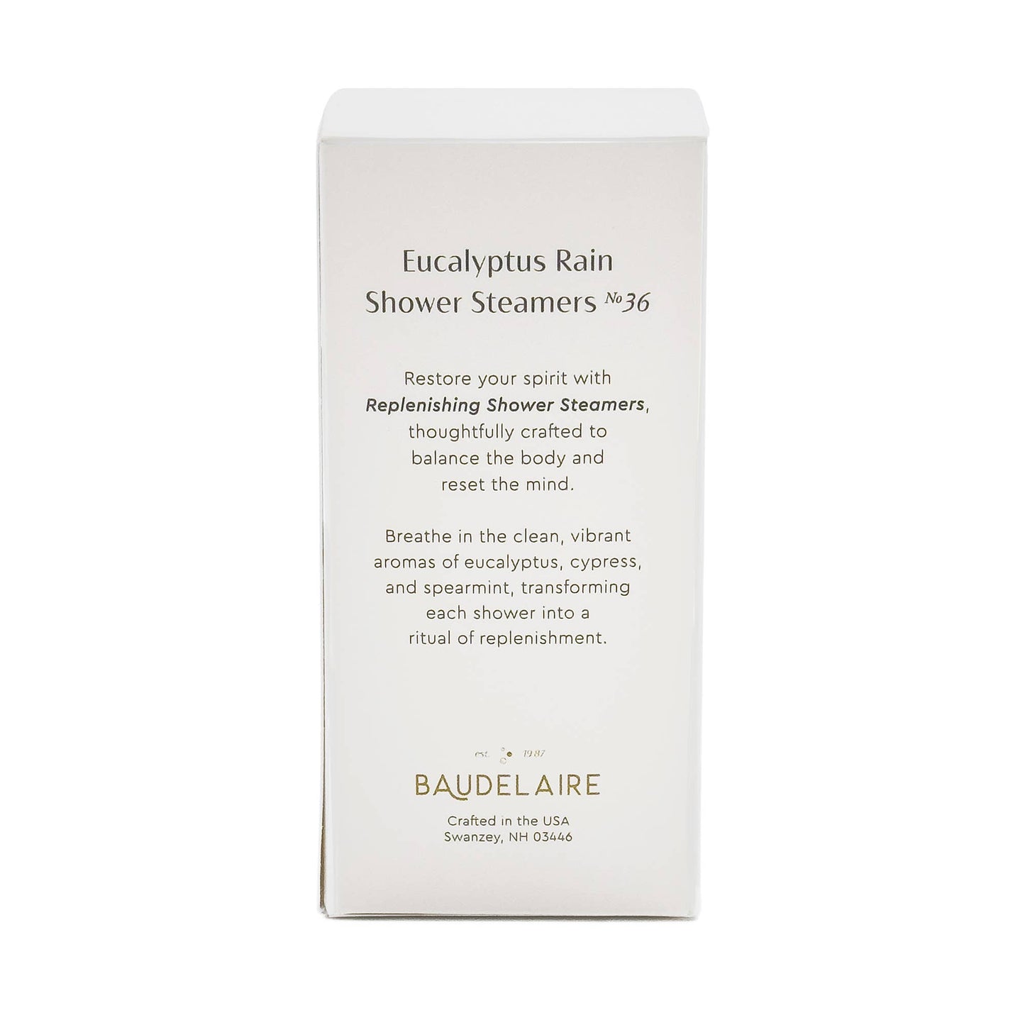 Baudelaire - APOTHECARY – Assorted Shower Steamers 7oz
