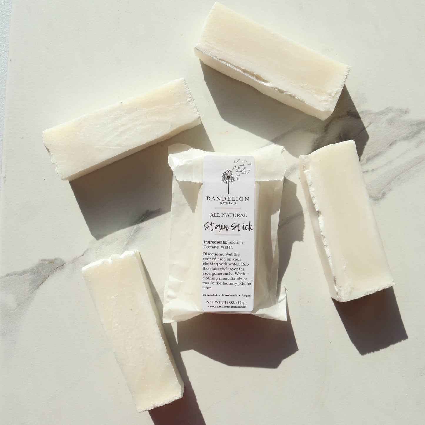 Dandelion Naturals - Stain Stick 3.15 oz. | Stain Remover | Laundry Stain Stick