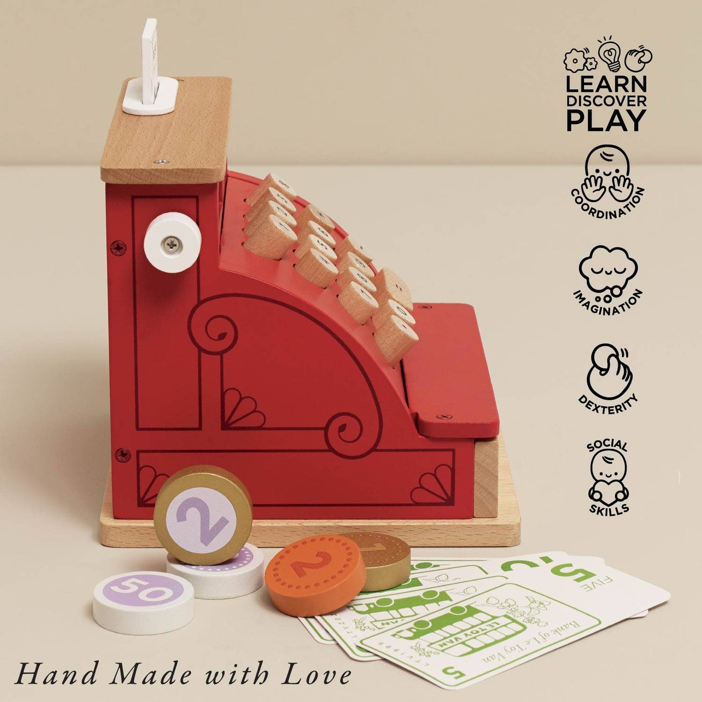 Le Toy Van, Inc. - Shop Till - Cash Register & Money