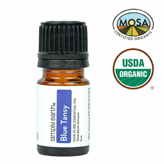 Simply Earth - Organic Blue Tansy Essential Oil