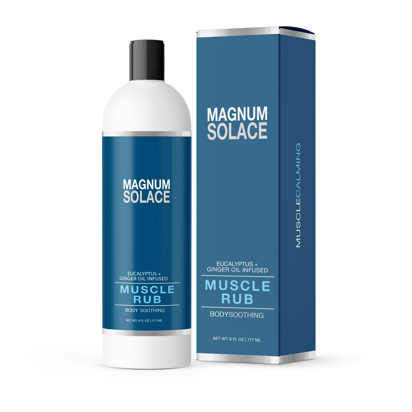 Magnum Solace - Natural Muscle Rub for Soreness, Joint Pain Relief
