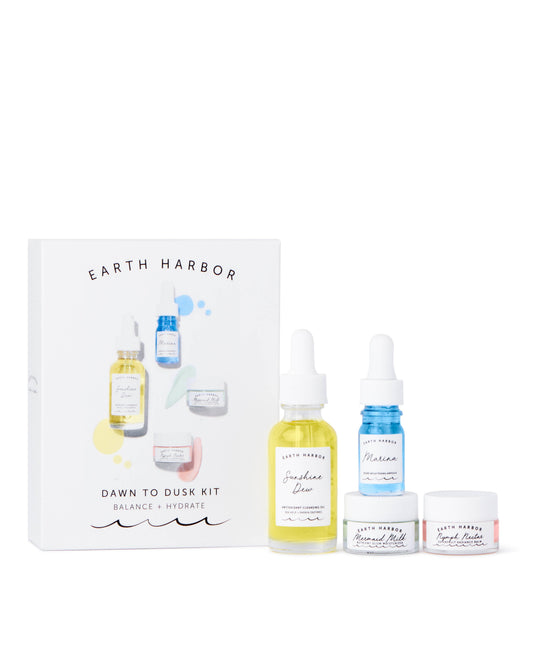 Earth Harbor Naturals - DAWN TO DUSK Gift Set: Cleanser + Hydrate + Brightening