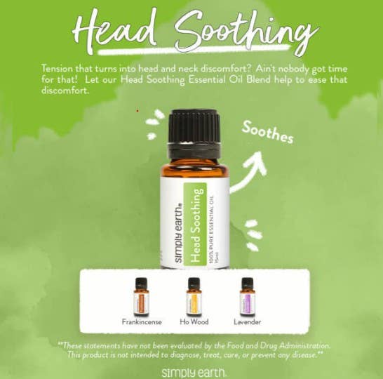 Simply Earth - Head Soothing Essential Oil Blend