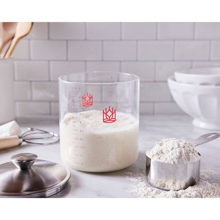 HIC - Harold Import Co. - Glass Sourdough Storage Crock