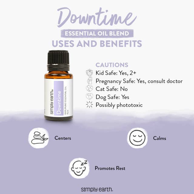 Simply Earth - Downtime Essential Oil Blend