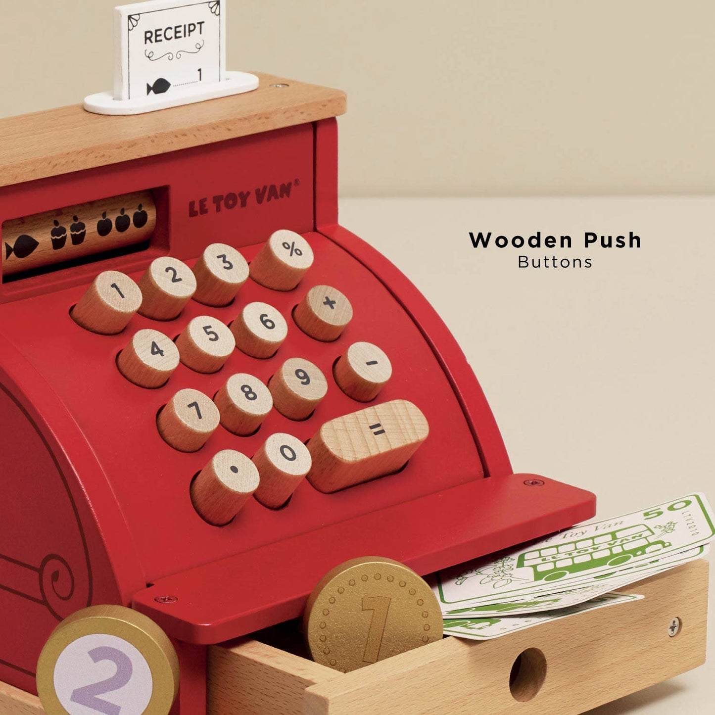 Le Toy Van, Inc. - Shop Till - Cash Register & Money