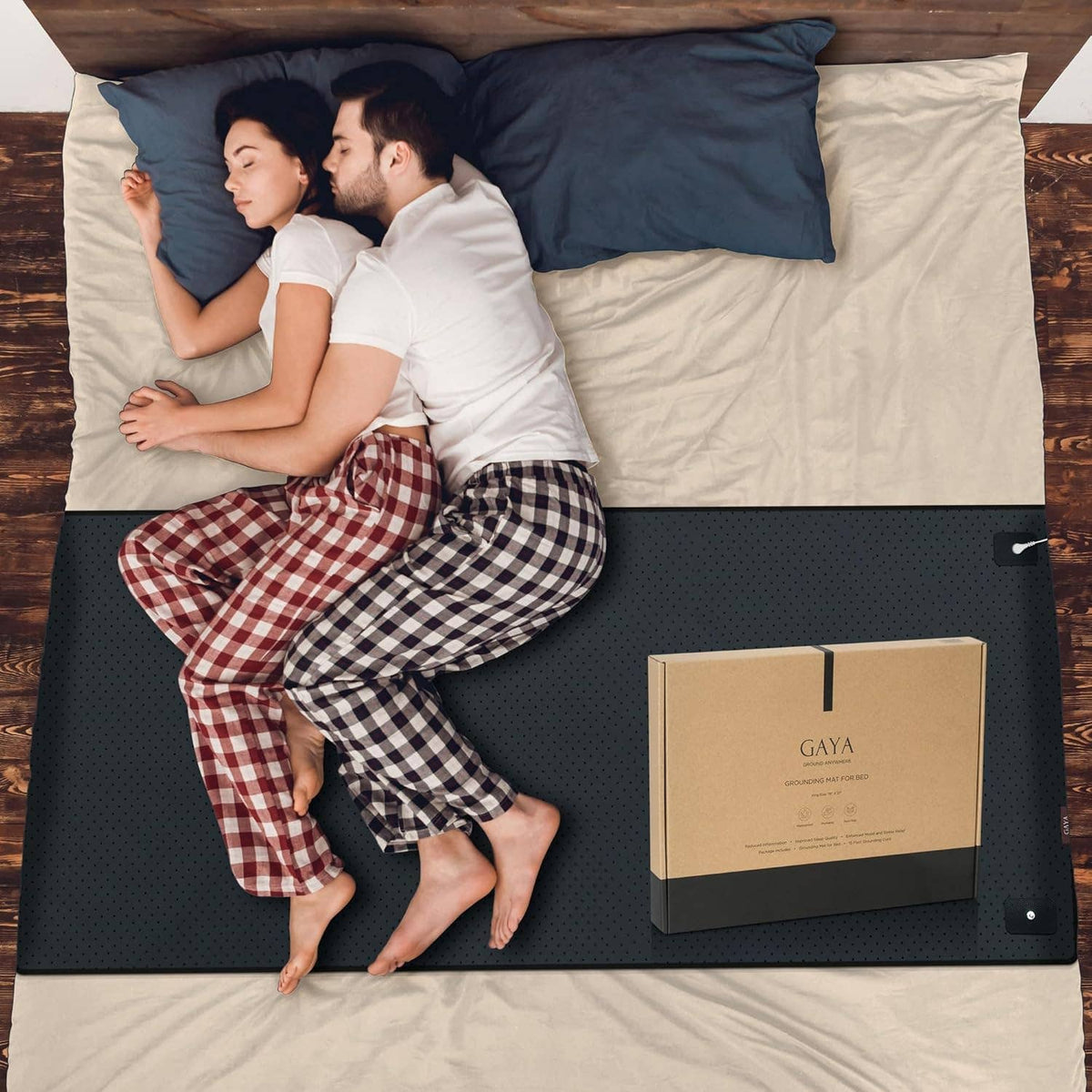 GAYA - Grounding Mat for Bed – Better Sleep & Inflammation