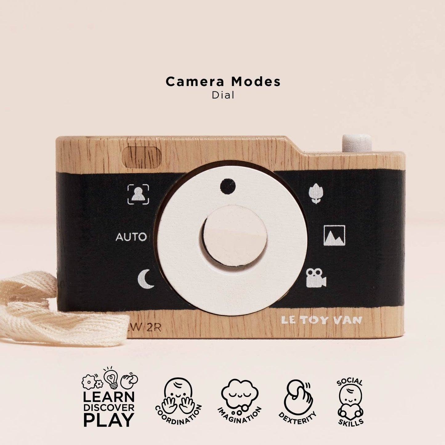 Le Toy Van, Inc. - Wooden Retro Camera