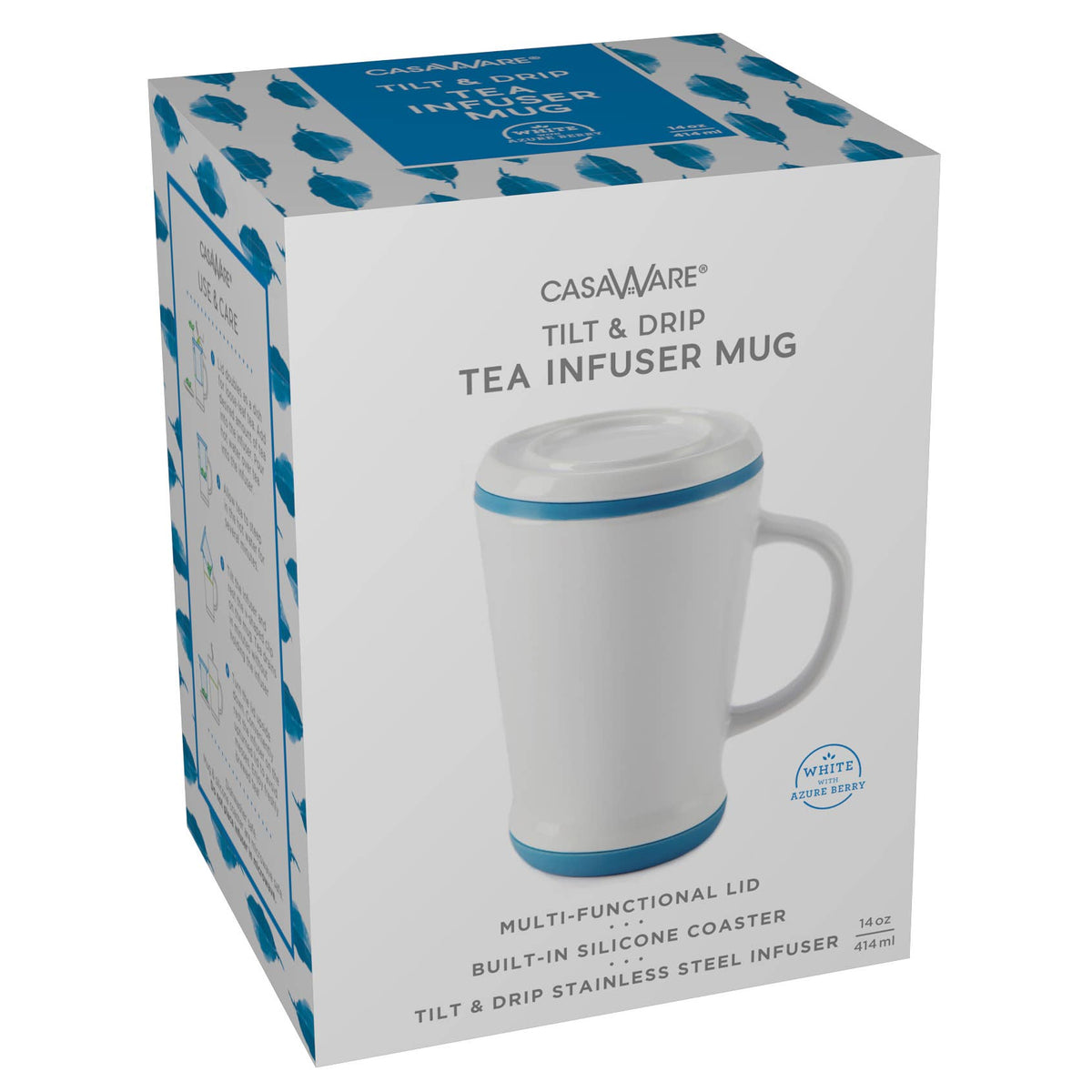 CasaWare - 14oz Classic Tea Infuser Mug