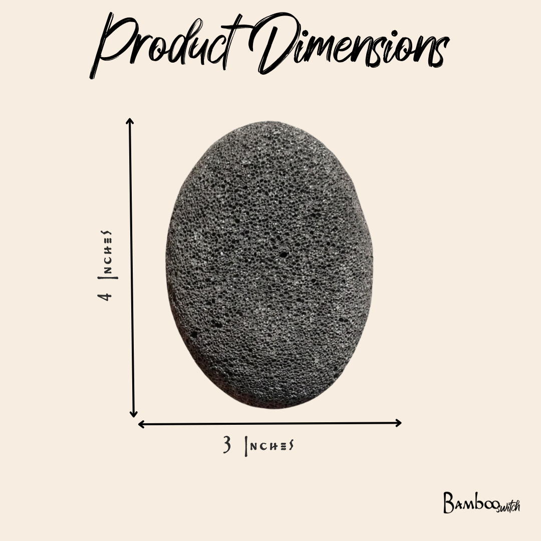 Bamboo Switch - Large Natural Pumice Foot Stone | Earth Day Bestseller