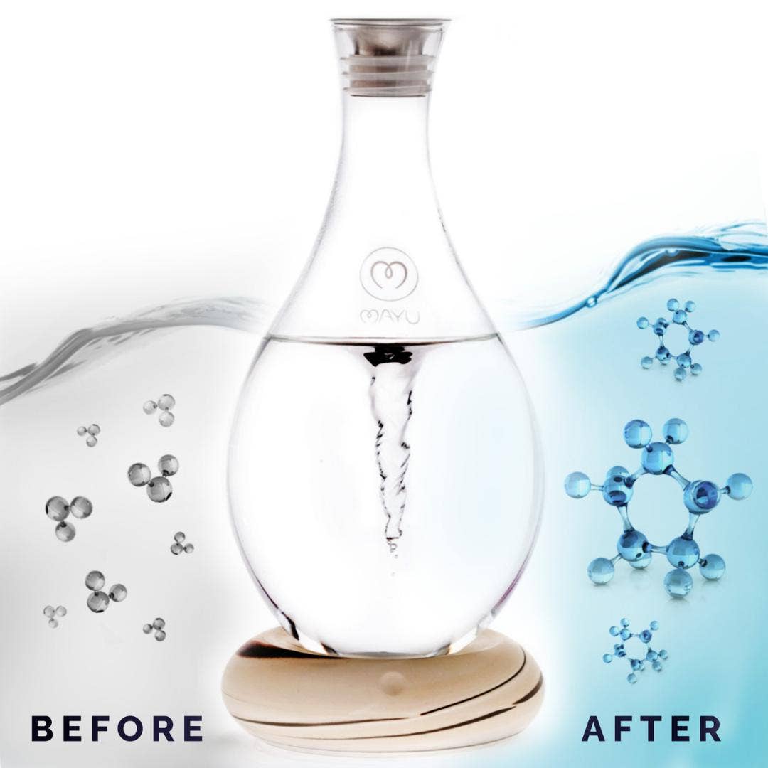 Mayu Water - Swirl Structured Water Carafe