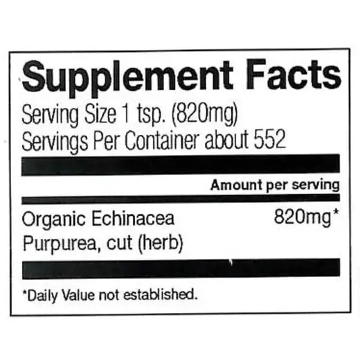 Frontier Co-op Echinacea Purpurea Herb, Cut & Sifted, Organic