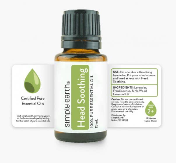 Simply Earth - Head Soothing Essential Oil Blend