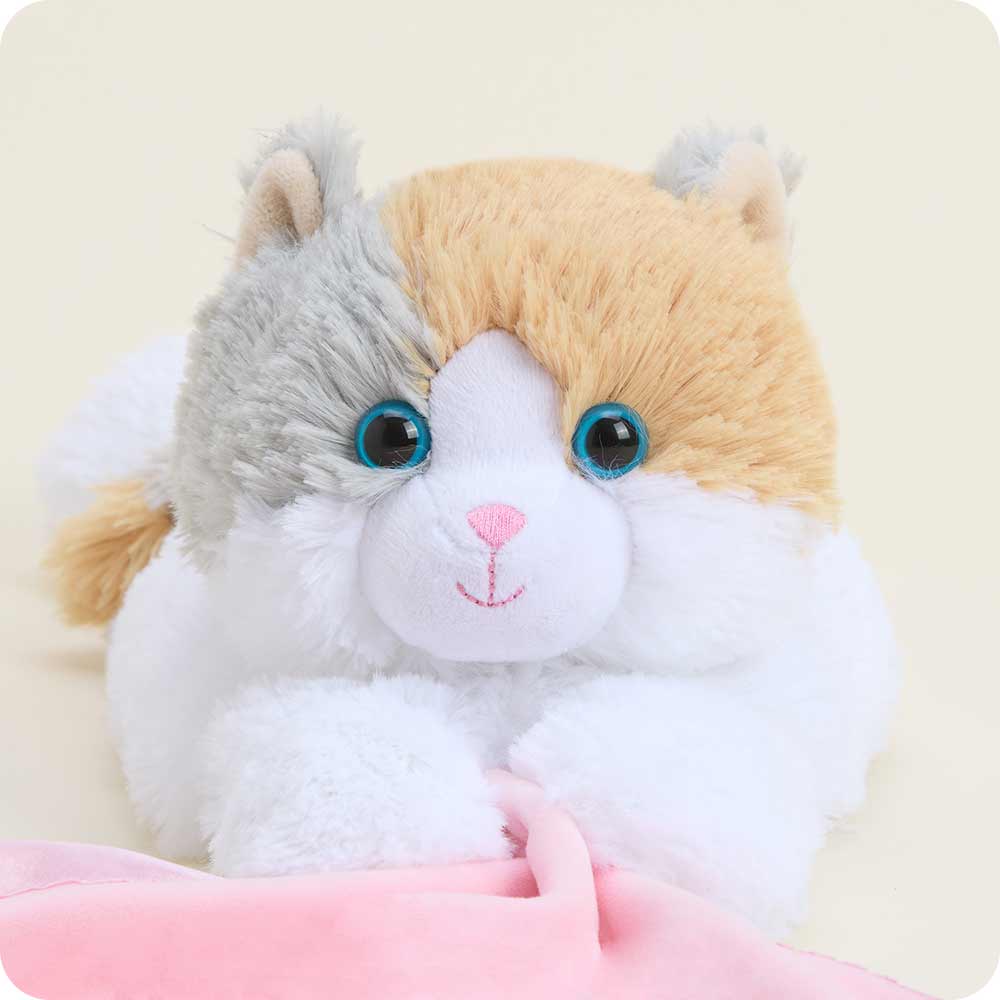 Warmies - Lavender Scented Plush - Gifts - Calico Cat Blanket Warmies