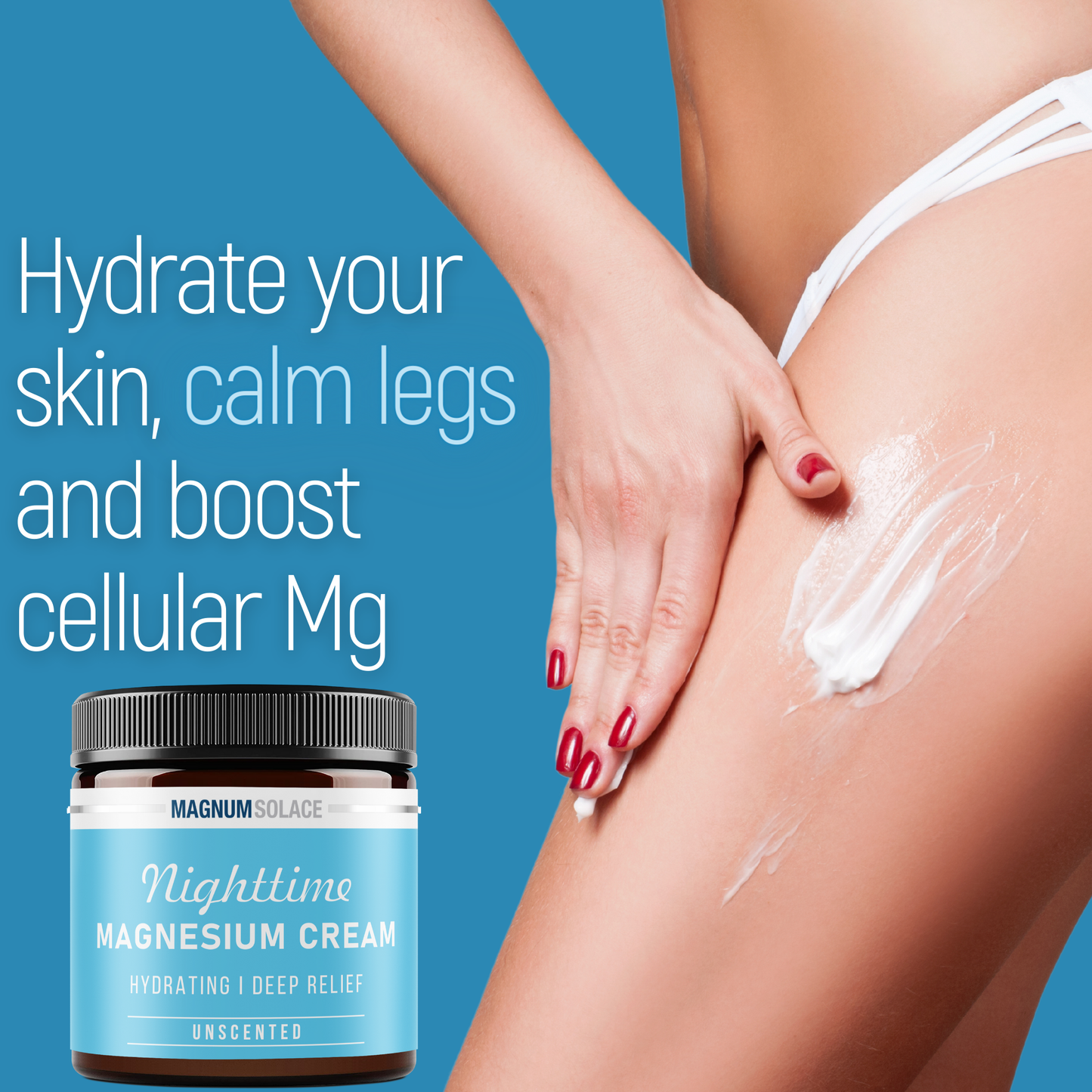 Magnum Solace - Nighttime Magnesium Cream: Lavender