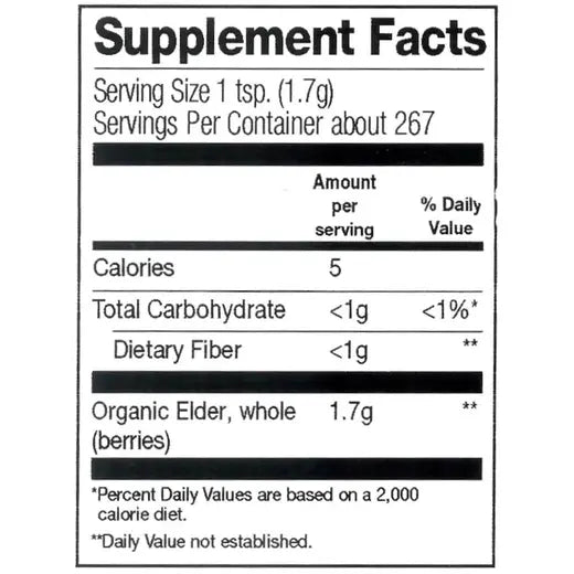 Frontier Co-op Elderberries, Whole, Organic