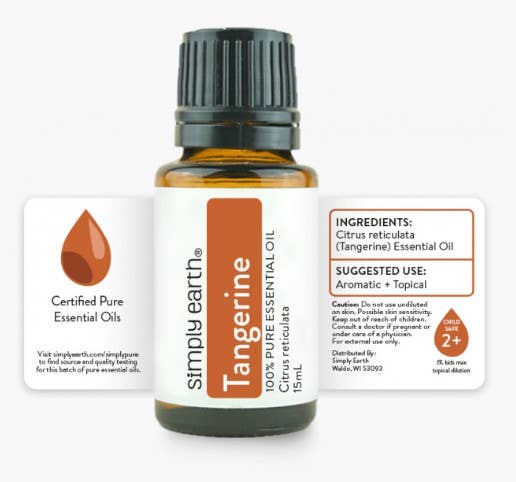 Simply Earth - Tangerine Essential Oil