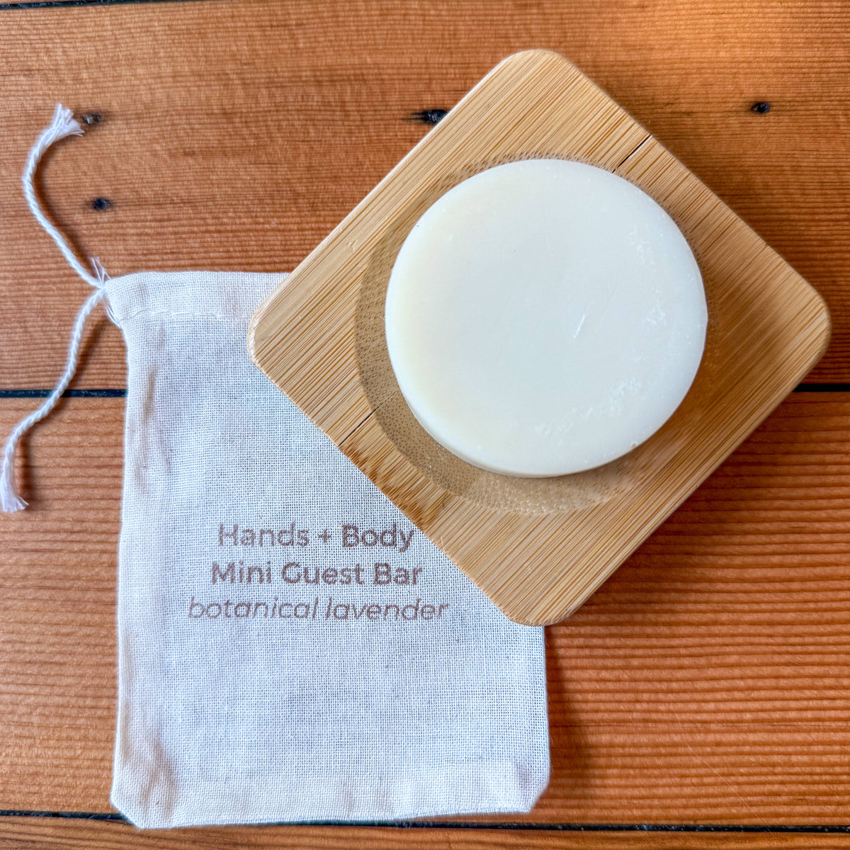Dandelion Naturals - Hands + Body Mini Guest Bar Soap – botanical lavender