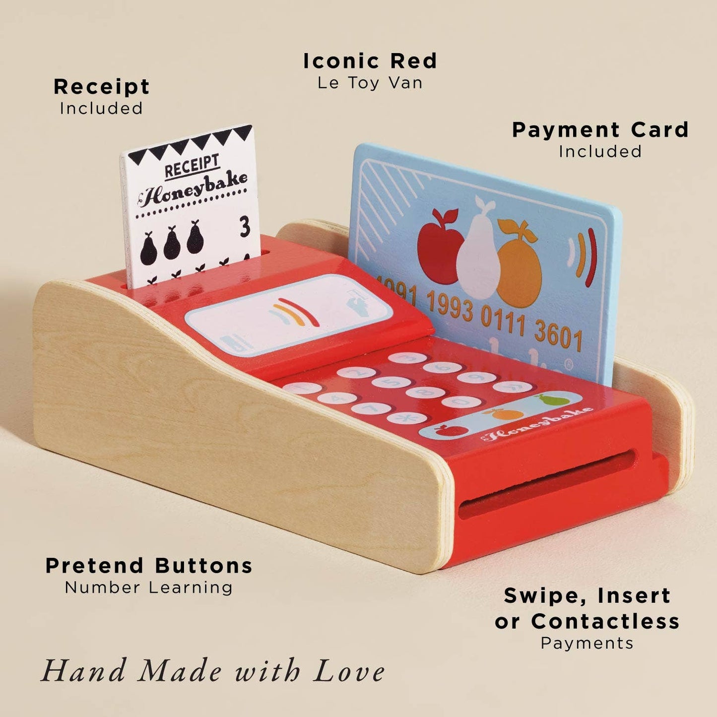 Le Toy Van, Inc. - Wooden Shop Card Machine