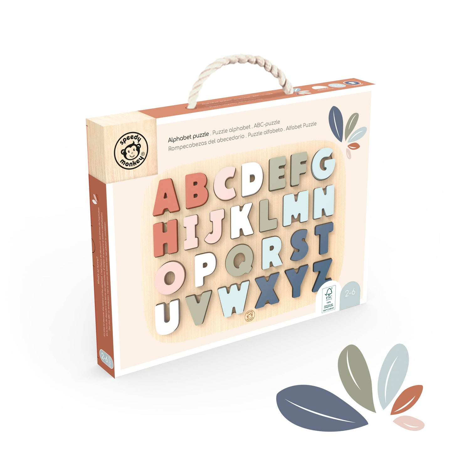 Speedy Monkey - Alphabet Puzzle