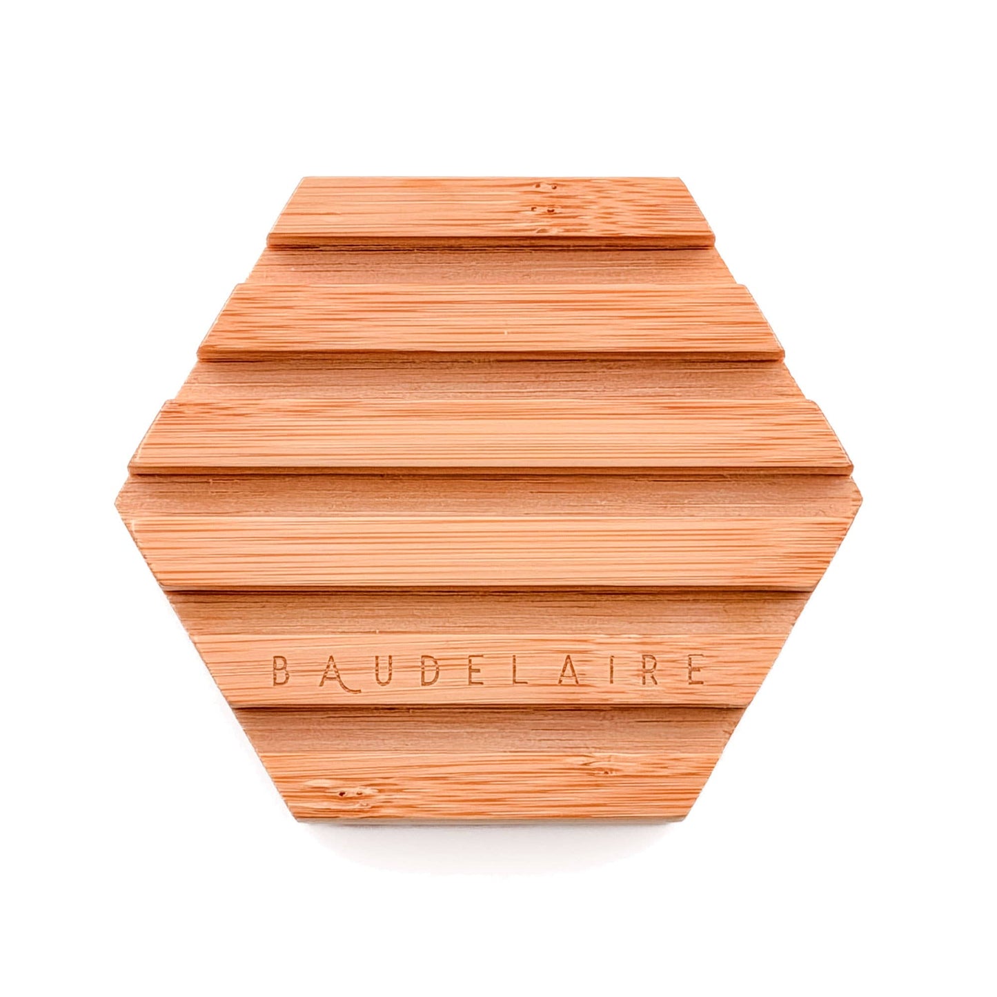 Baudelaire - Bamboo Hex Soap Dish