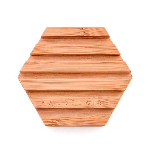 Baudelaire - Bamboo Hex Soap Dish