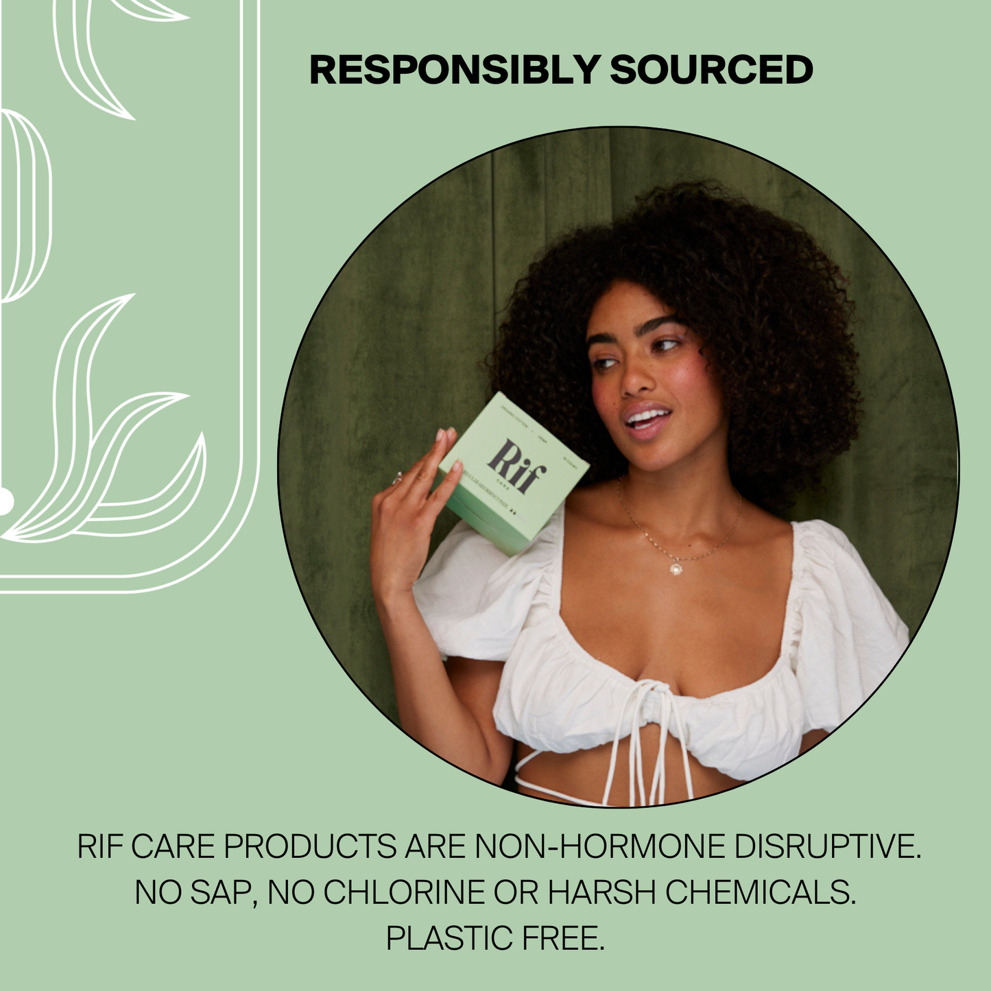 Rif Care - Regular (14 ct) Organic Biodegradable Hemp Fiber Pads
