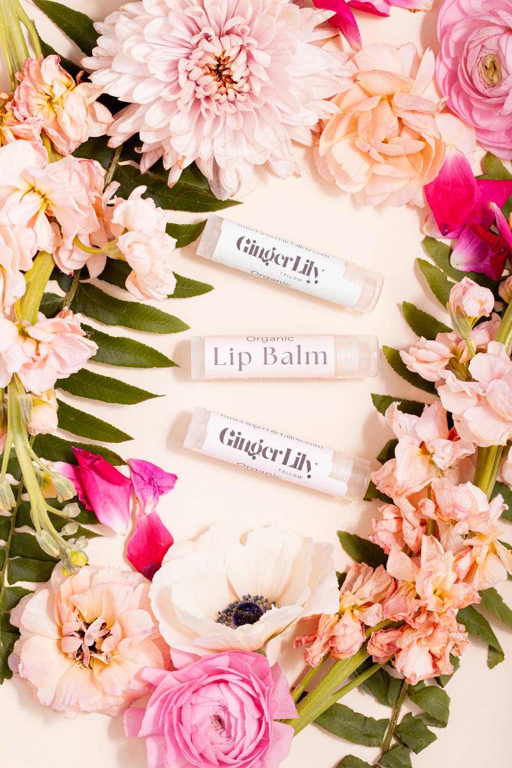 Ginger Lily Tallow - Organic Tallow Lip Balm