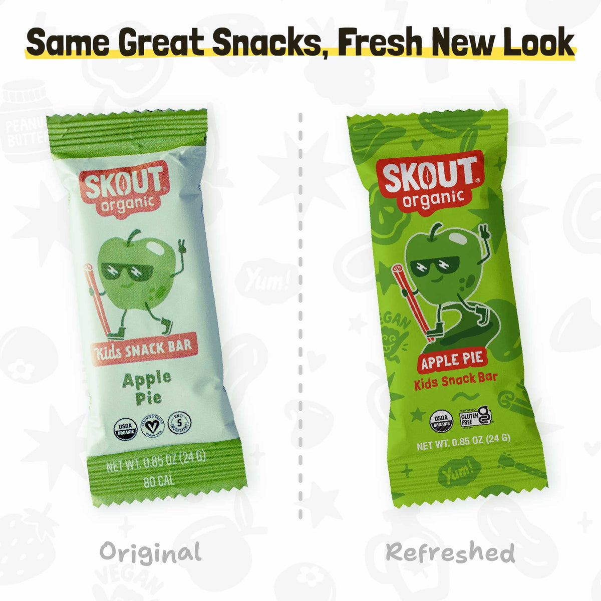 Skout Organic - Skout Organic Apple Pie Kids Snack Bar | Nut-Free