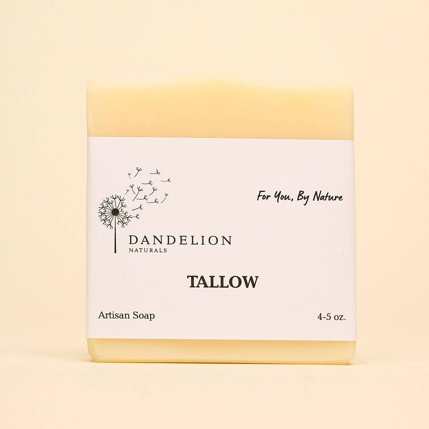 Dandelion Naturals - Tallow Bar Soap | Tallow Skin Care | Tallow Soap | Tallow