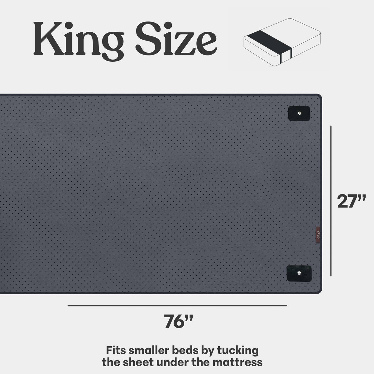 GAYA - Grounding Mat for Bed – Better Sleep & Inflammation