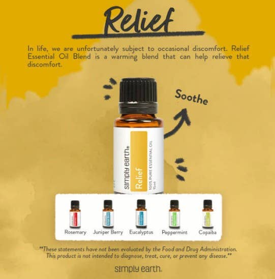 Simply Earth - Relief Essential Oil Blend