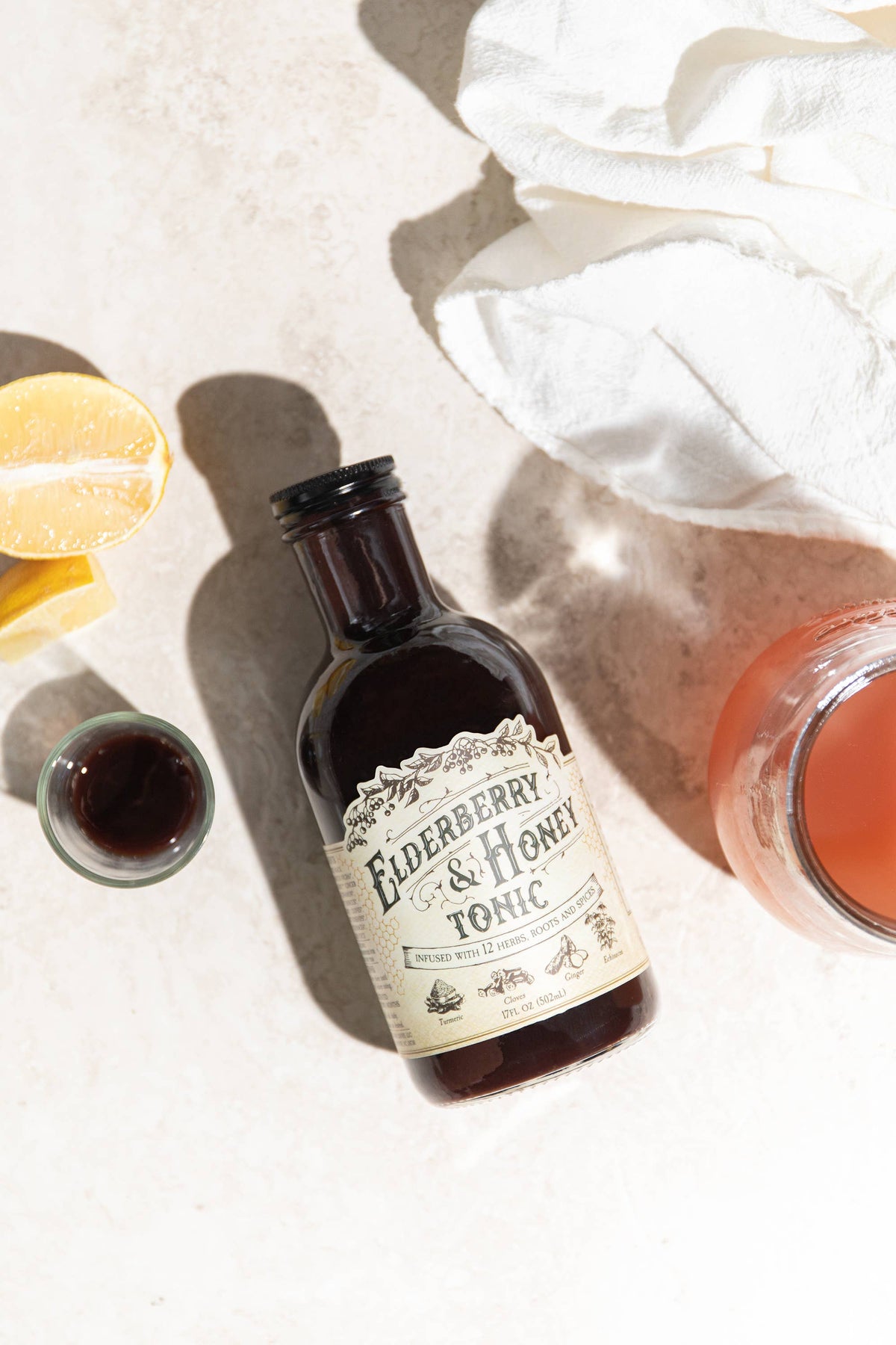 Roots And Leaves - Elderberry and Honey Tonic