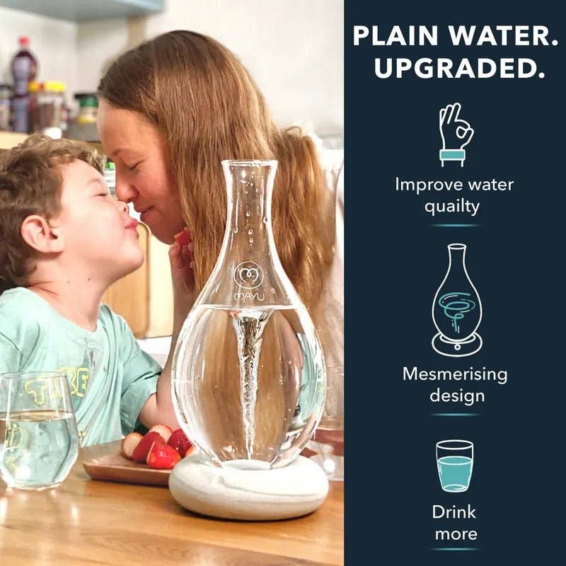 Mayu Water - Swirl Structured Water Carafe