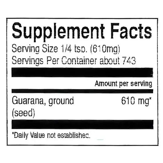 Frontier Co-op Guarana Seed Powder