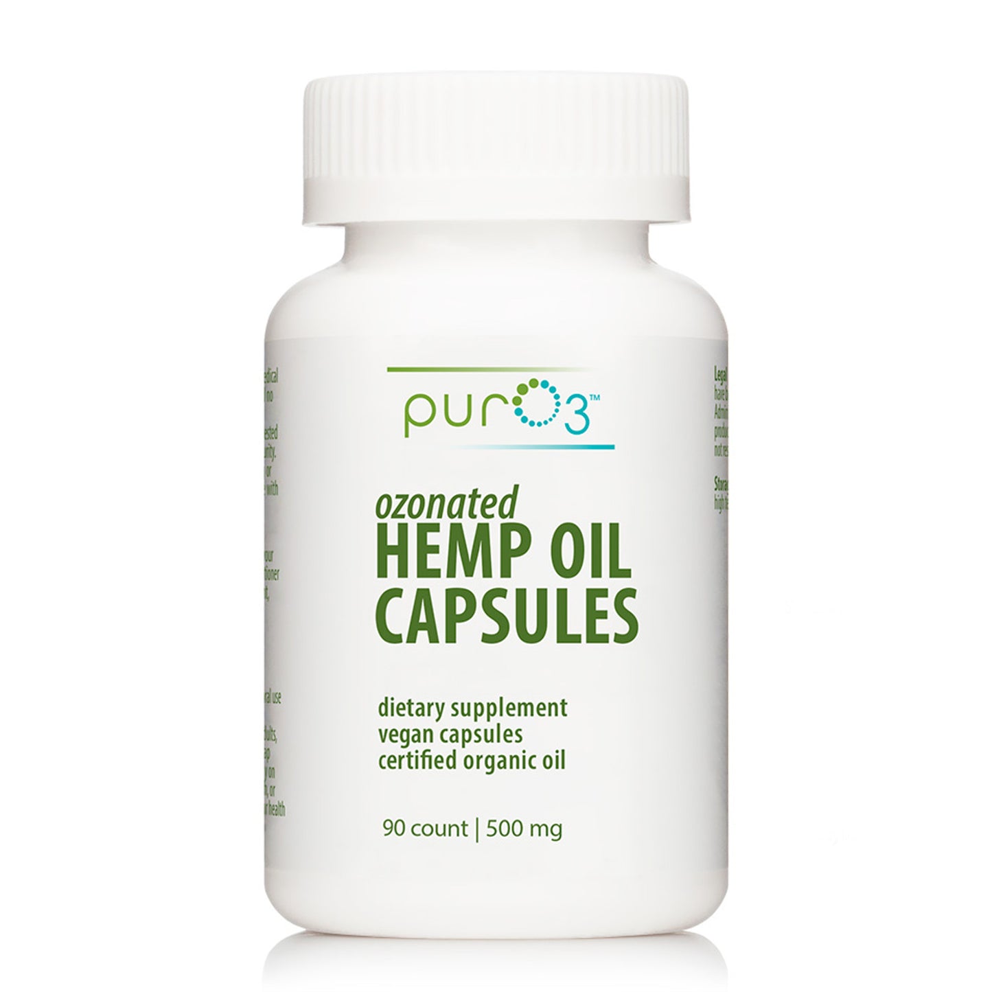 PurO3 Ozonated Hemp Oil Capsules