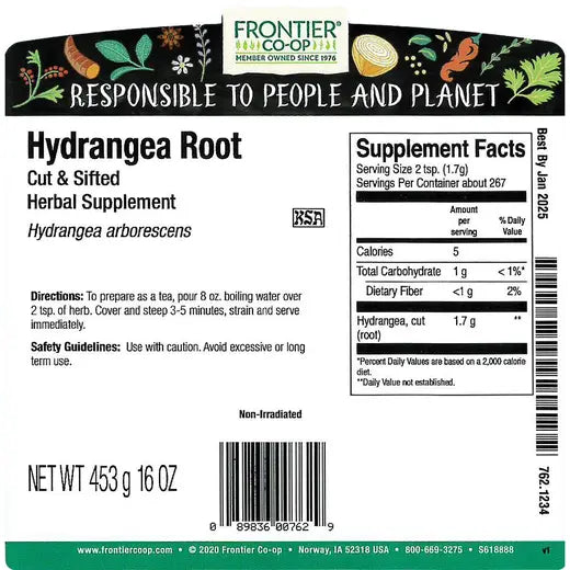 Frontier Co-op Hydrangea Root, Cut & Sifted