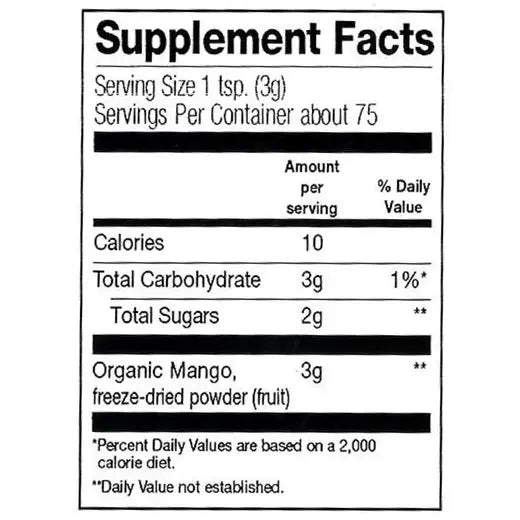 Frontier Co-op Freeze-Dried Mango Powder, Organic