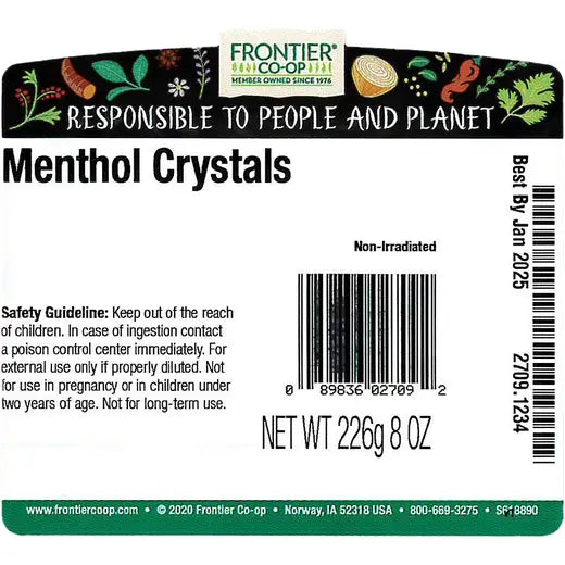 Frontier Co-op Menthol Crystals