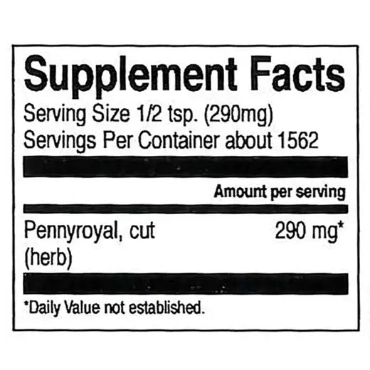 Frontier Co-op European Pennyroyal Herb, Cut & Sifted