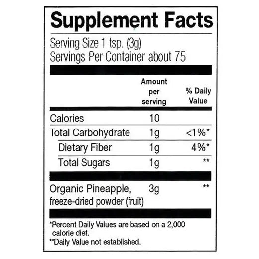 Freeze-Dried Pine apple powder